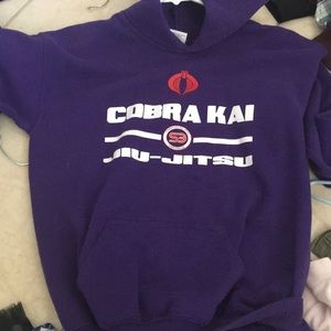 Purple sweatshirt